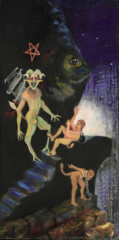 Hell — Christian art by Kathleen Deyo