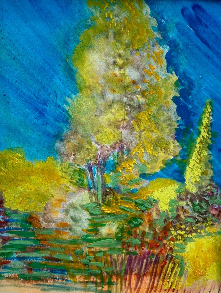 Mystical Luminescent — Original watercolor by Kathleen Deyo