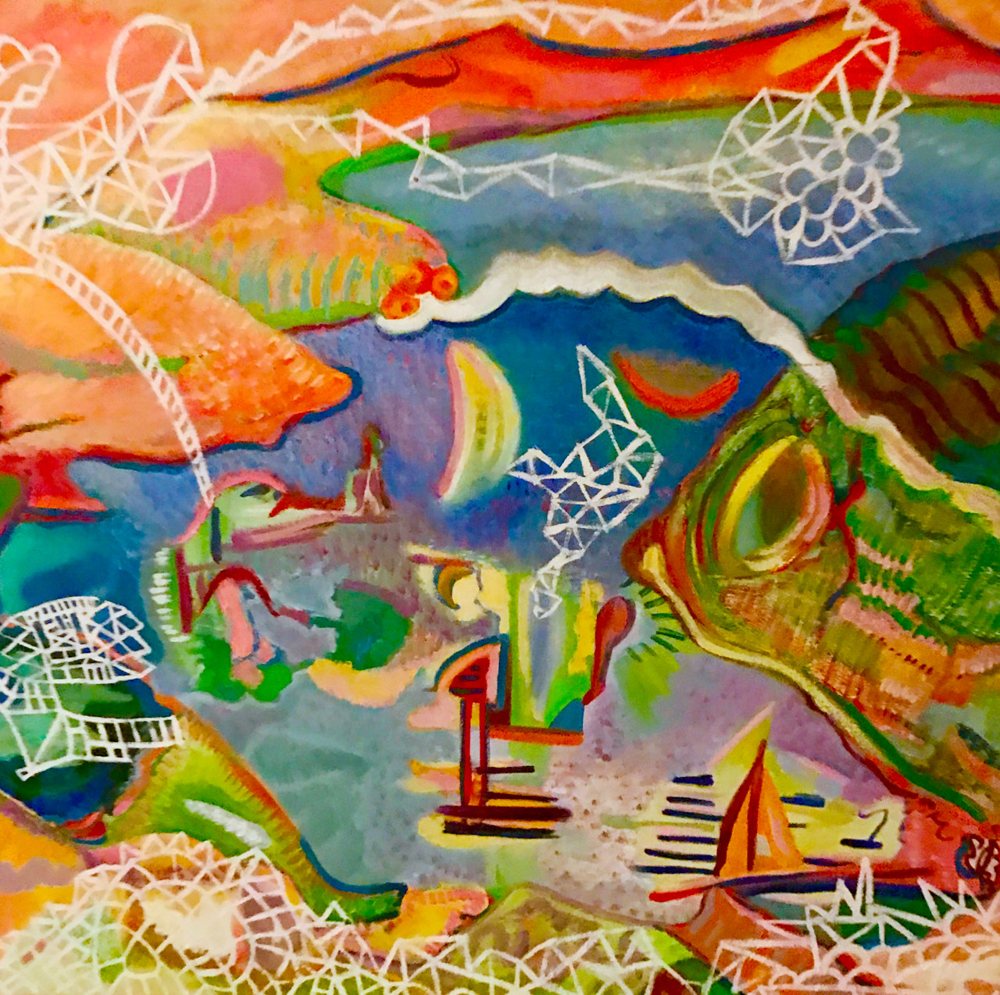 City of Dreams — Original oil by Kathleen Deyo