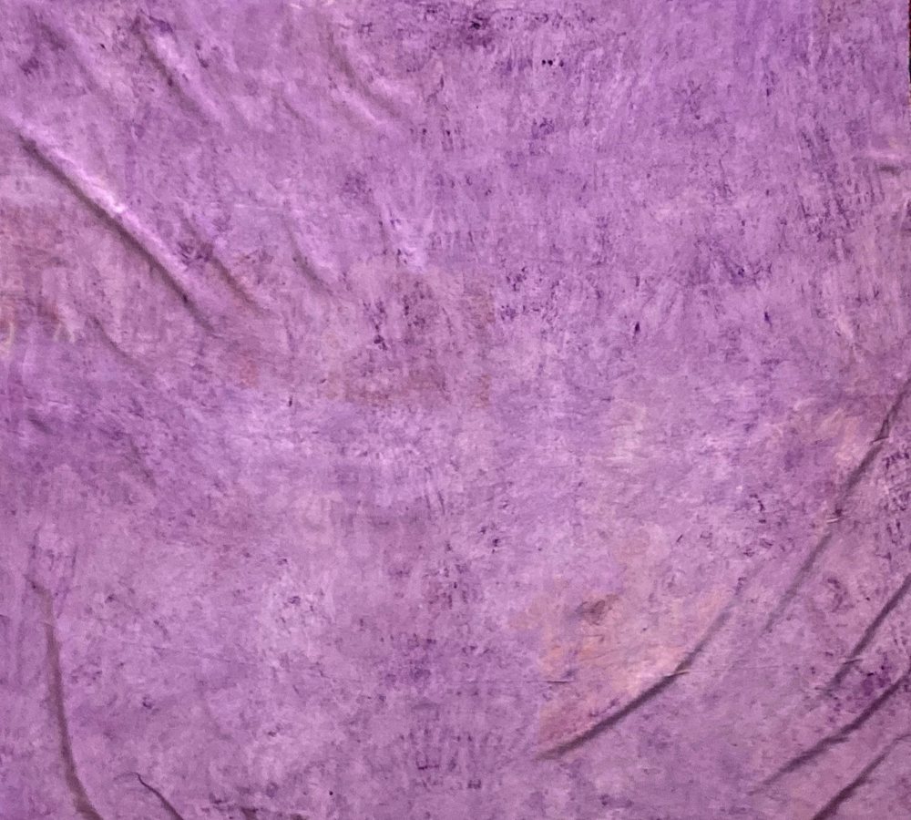 Purple Moonlight — Textile wall art by Kathleen Deyo