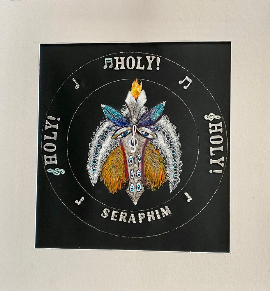 Seraphim Angel — Christian art by Kathleen Deyo