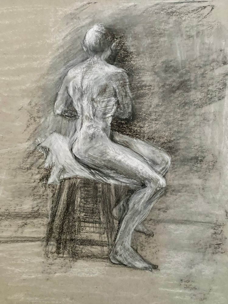 Twisted Figure — Original by Kathleen Deyo