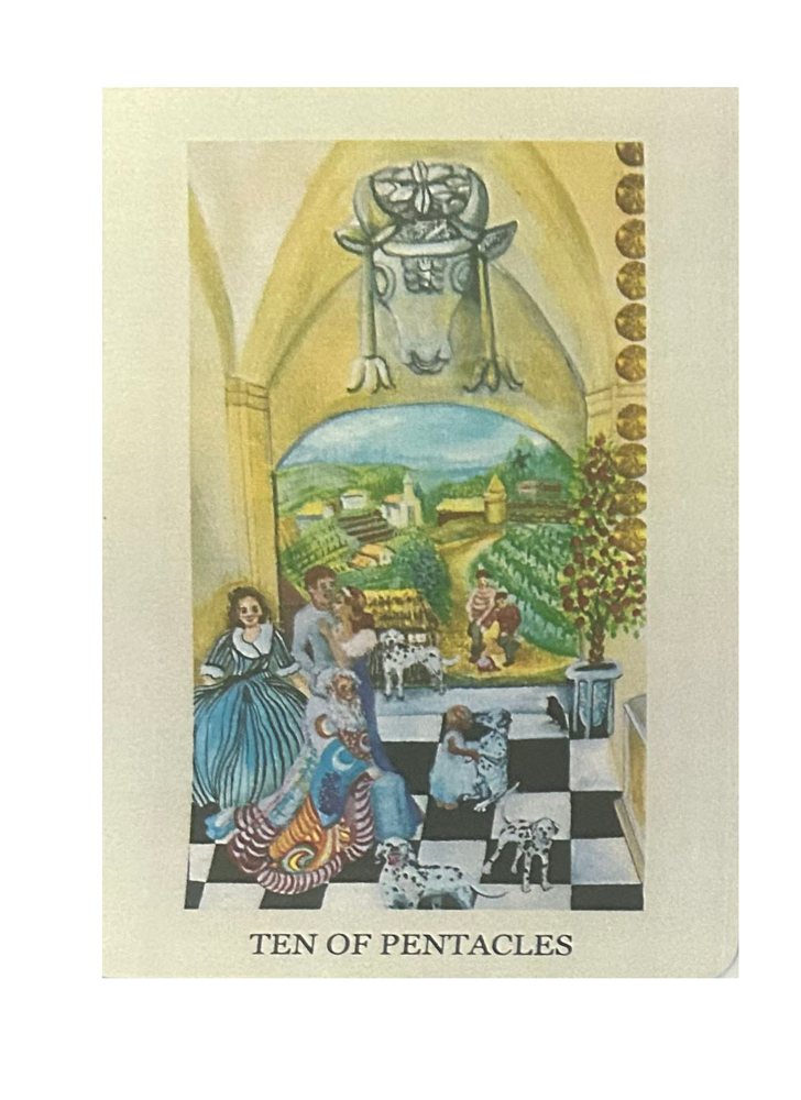 Source Energy Art tarot card painting by Kathleen Deyo