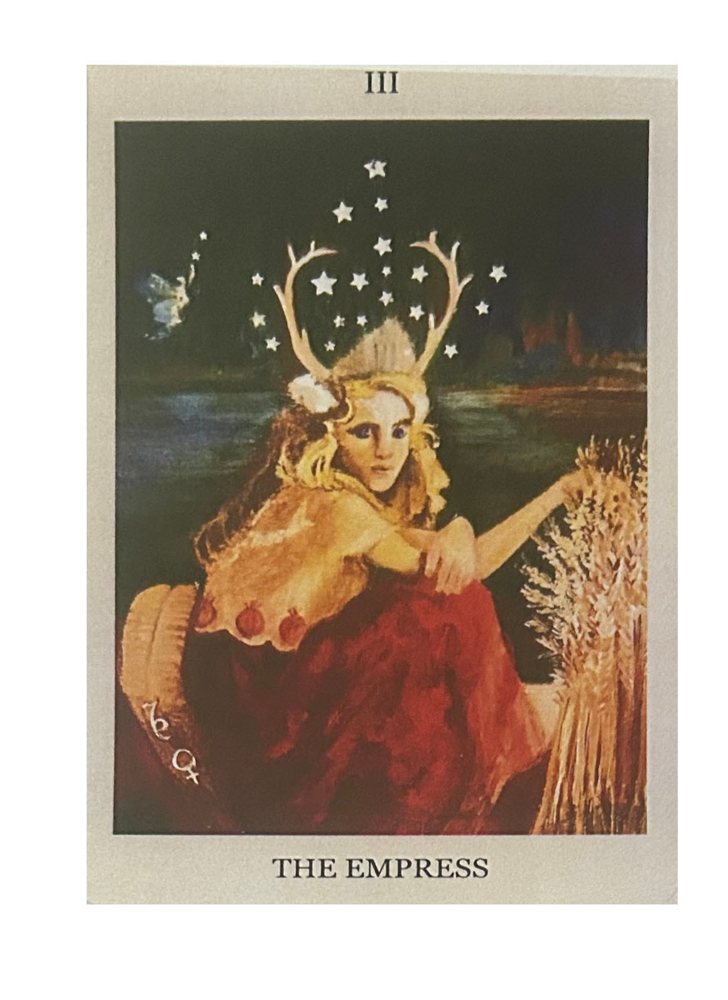 Source Energy Art tarot card painting by Kathleen Deyo