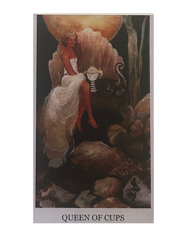 Source Energy Art tarot card painting by Kathleen Deyo