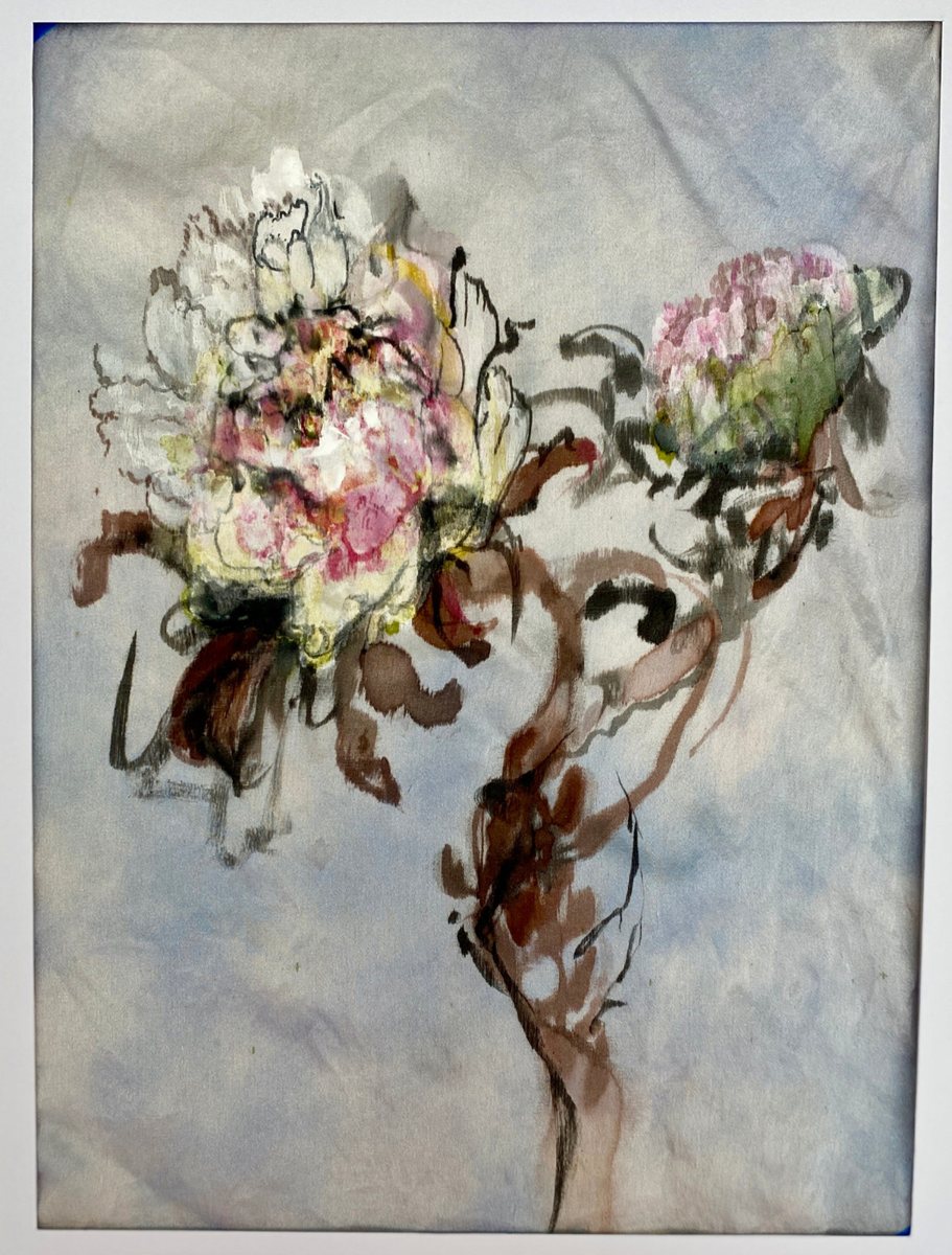 Sumi-e ink painting by Kathleen Deyo
