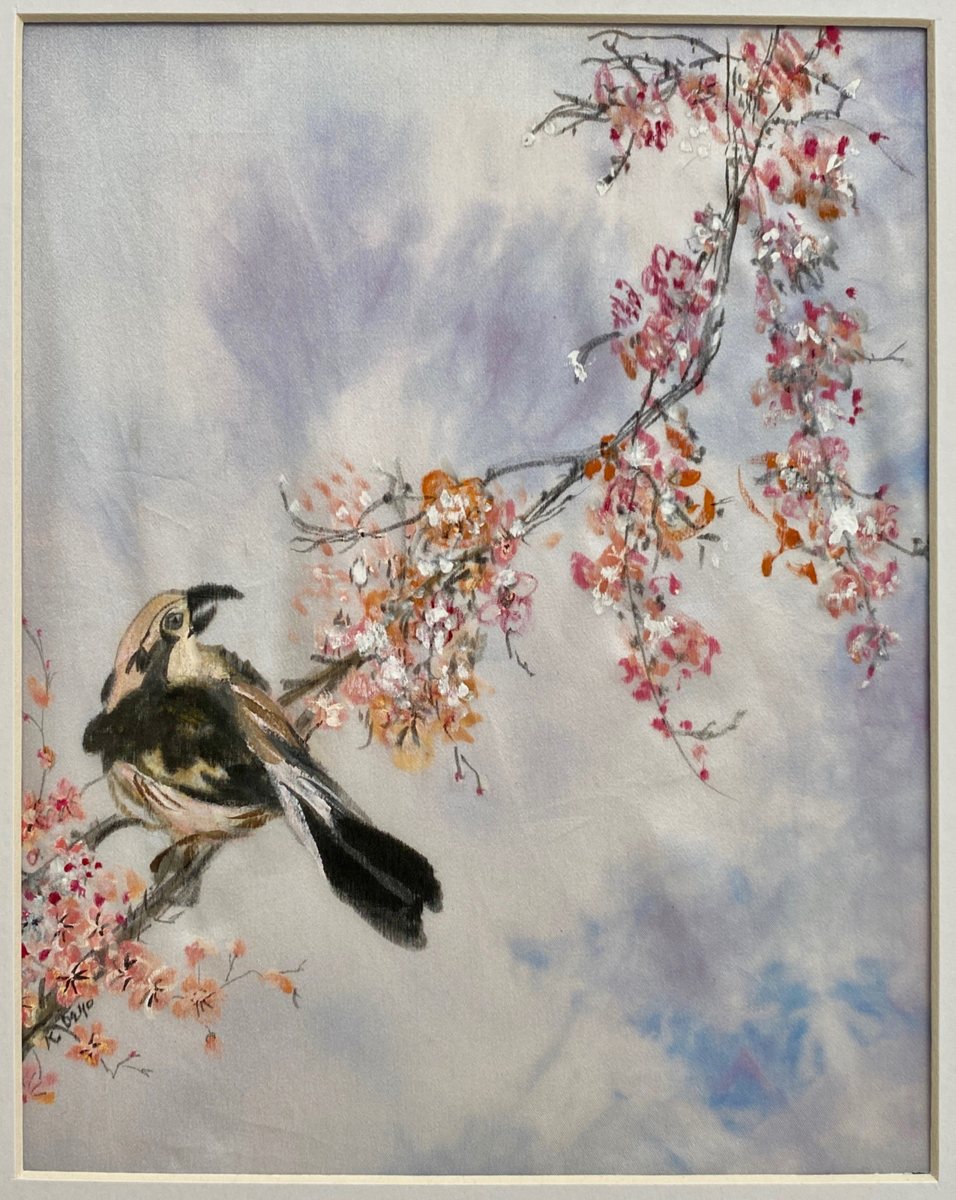 Sumi-e ink painting by Kathleen Deyo