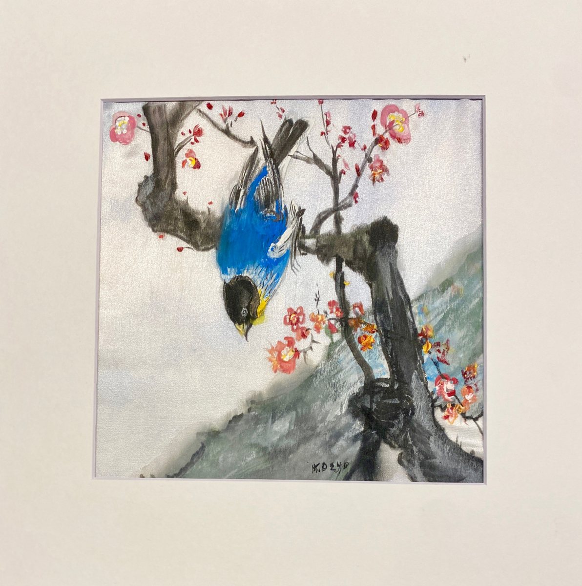 Sumi-e ink painting by Kathleen Deyo
