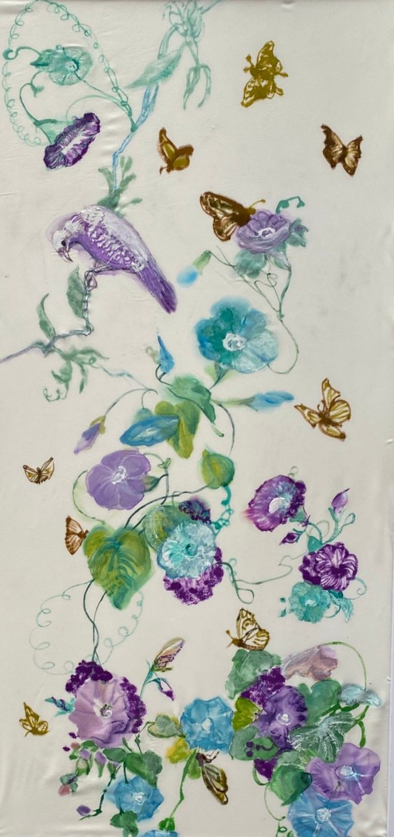 Sumi-e ink painting by Kathleen Deyo